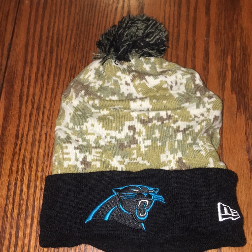 NFL Carolina Panthers beanie.